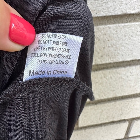 NWT City Chic Black Wrap Front Surplice Twist Strap Top - Picture 11 of 13